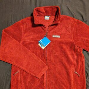 Columbia Steens Mountain Fleece Men's L Burgundy